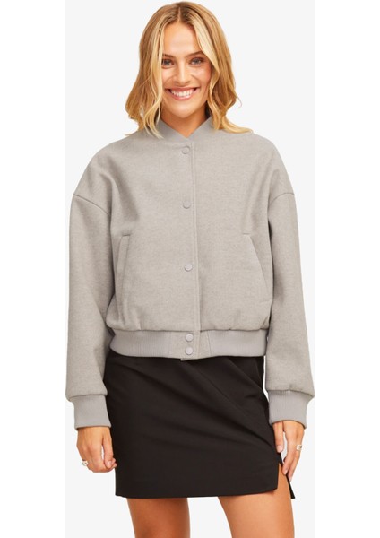 Jxsara Kadın Gri Mont 12258790-FEATHERGRAY
