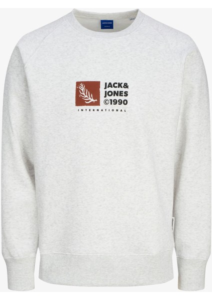 Jorportland Erkek Bej Sweatshirt 12262958-BRIGHTWHITE