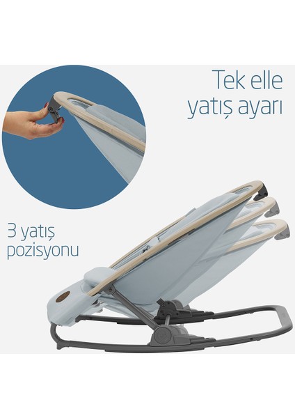 Kori Ev Tipi Sallanan Yükseklik Ayarlı Ana Kucağı Beyond Grey Eco indirimleri