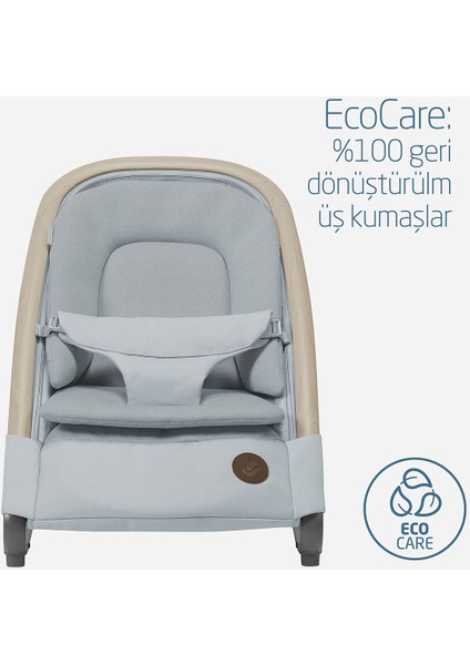 Kori Ev Tipi Sallanan Yükseklik Ayarlı Ana Kucağı Beyond Grey Eco