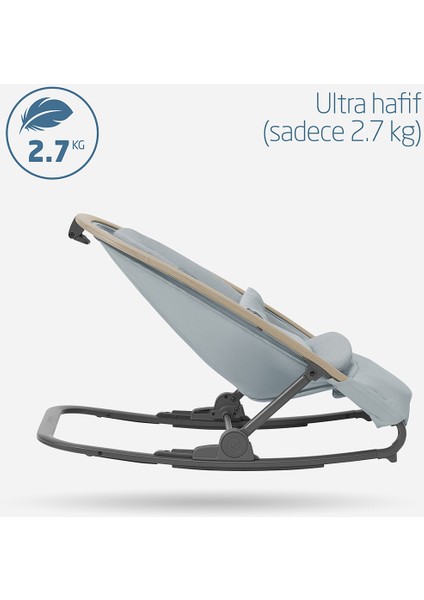 Kori Ev Tipi Sallanan Yükseklik Ayarlı Ana Kucağı Beyond Grey Eco