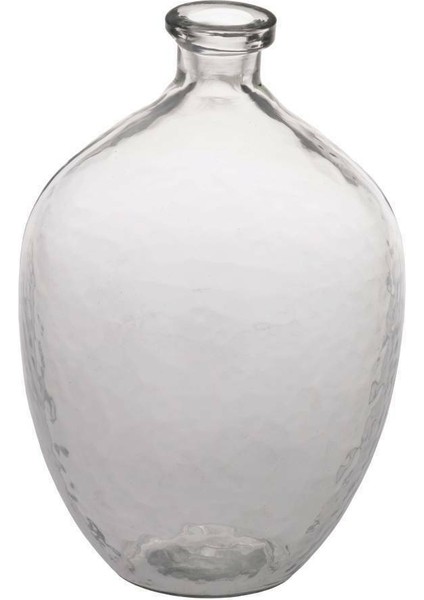 421164 Şeffaf Cam Vazo 23,5 cm