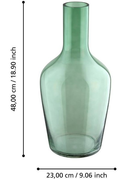 421371 "samuntaı" 48CM Yüksekliğinde Cam Vazo fırsatları