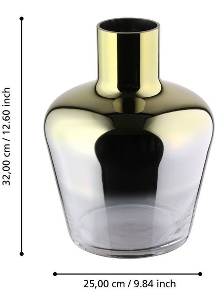 421368 Cam Vazo 32 cm modelleri