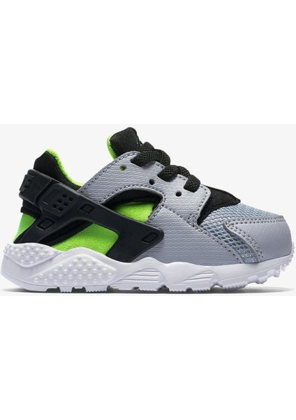 Huarache Lastik Ipli Bebek Sneaker Ayakkabı Gri-Yeşil