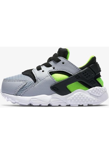 Huarache Lastik Ipli Bebek Sneaker Ayakkabı Gri-Yeşil