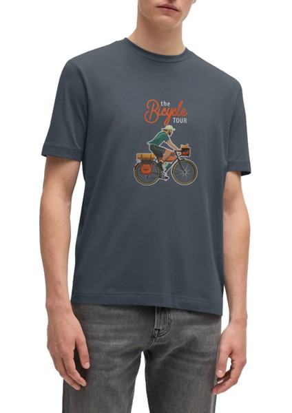 Bisiklet Turu Tasarım T-Shirt