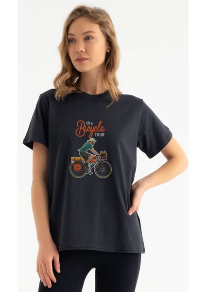 Bisiklet Turu Tasarım T-Shirt