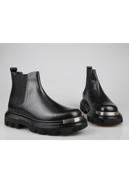 Marcomen 20013 Deri Siyah Erkek Bot fırsatları