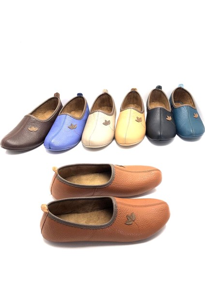 Hakiki Deri Hac Umre Tavaf Patiği ve Ev Ayakkabısı modelleri