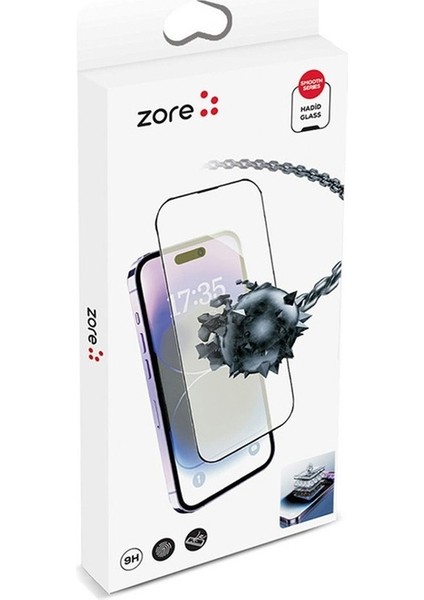 Apple iPhone 11 Pro Uyumlu Hizalama Aparatlı Hadid Glass Cam Ekran Koruyucu