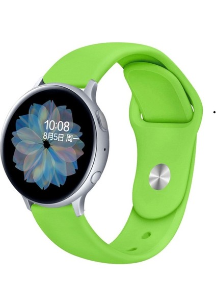 Huawei Gt2 46 mm / Gt2 Pro 46 mm (22 Mm) Uyumlu Kordon Silikon Yumuşak Esnek Spor Kayış, Yeşil fiyatları