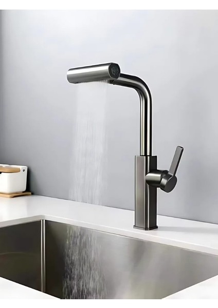 Lora Inox Spiralli Mutfak Bataryası - 4 Farklı Akış Modlu