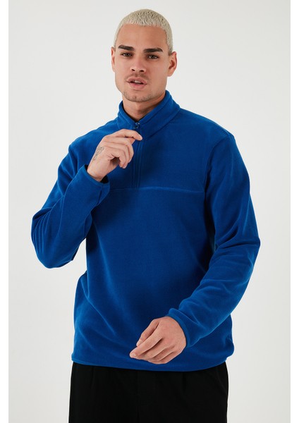 Regular Fit Anti-Pilling Tüylenme Yapmayan Dik Yaka Kalın Kışlık Şardonlu Polar Erkek POLAR 5896700 fırsatları