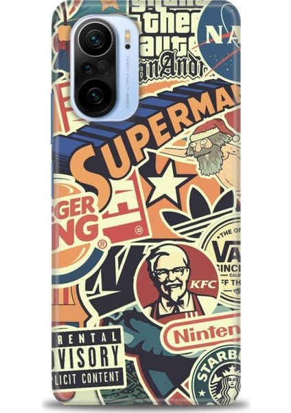 Xiaomi Redmi K40 Pro Kılıf Hd Baskılı Kılıf - Superman + 9h Nano Ekran Koruyucu