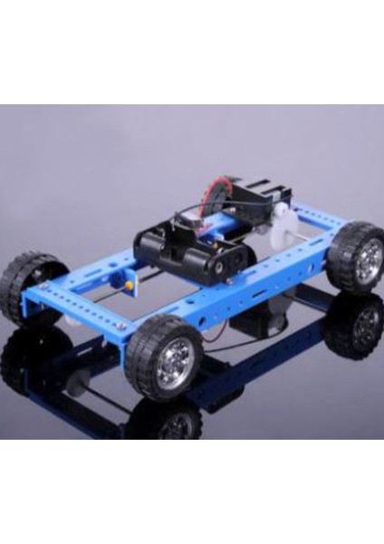 Blue 4 Wheel Remote Control Car 20x12x4 cm