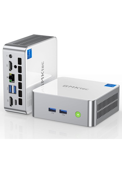 Gmktec M3 Intel 12.nesil I5 12450H, 16GB Ddr4, 512GB Ssd, Wi-Fi 6, Bt 5.2, 1x 2.5gbit Lan WIN11 Pro Mini Pc