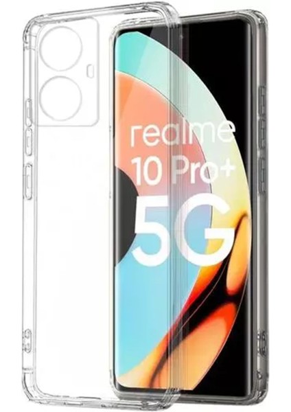 Realme 10 Pro Plus 5g Kılıf Lüx Şeffaf Silikon 13