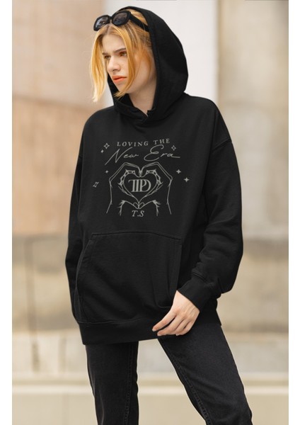 Loving The New Era Ttpd Albüm Baskılı Kapüşonlu Sweatshirt, Oversize Taylor Swift Baskı Hoodie fiyatları