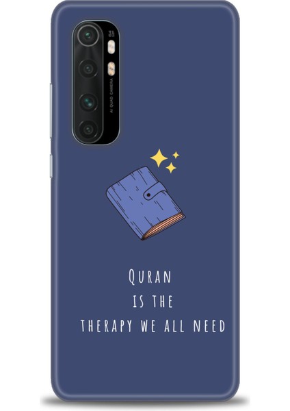 Xiaomi Mi Note 10 Lite Kılıf Hd Baskılı Kılıf - Quran + 9h Nano Ekran Koruyucu