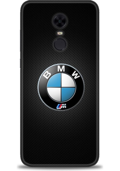 Xiaomi Redmi 5 Plus Kılıf Hd Baskılı Kılıf - Bmw + 9h Nano Ekran Koruyucu