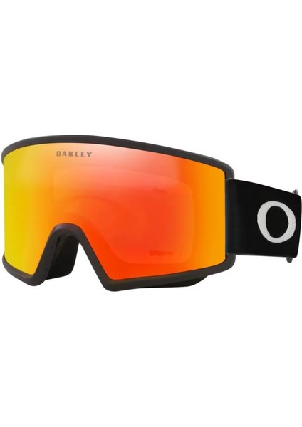 Googles OO7122 03 Target Line Mat Siyah Sporcu Kayak Gözlüğü