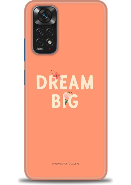 Xiaomi Redmi Note 12 4g Kılıf Hd Baskılı Kılıf - Dream Big + 9h Nano Ekran Koruyucu