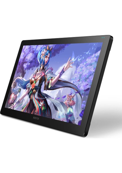 Bt-X7 21.5" 1920X1080 Full Hd IPS Panel LCD Grafik Tablet - 53.20CM x 32.30CM, 8 Adet Kısayol Tuşlu, 16384 Kademe Basınç Hassasiyetli, 120% Srgb, Full Lamine