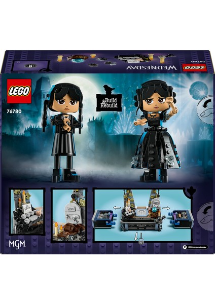 LEGO® Wednesday: Wednesday Addams Figürü 76780 – 10 Yaş ve Üzeri Çocuklar için Koleksiyonluk Oyuncak Yapım Seti (702 Parça)