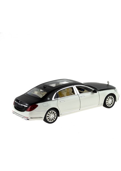 1:24 Ölçek Die-Cast Model Metal Araba Süper Sedan Siyah Işıklı fiyatları