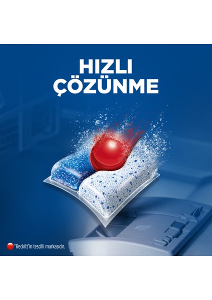 Quantum 100 Tablet Bulaşık Makinesi Deterjanı + Finish Temizlik ve Bakım Seti fırsatları