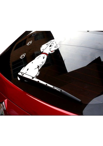 Sevimli Köpek Silecek Sticker Araba Oto Sticker 00196 modelleri