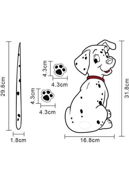 Sevimli Köpek Silecek Sticker Araba Oto Sticker 00196 indirimleri