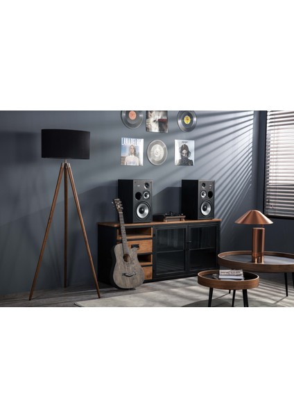 R2850DB Üç Yollu Raf Tipi Aktif Hoparlör