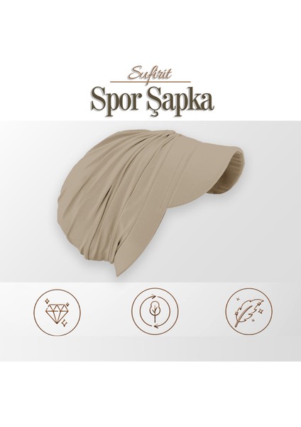 Spor Şapka- Tesettür Bone - Bone Eşarp- Hazır Bone Şal- Tasarım Bone Modelleri