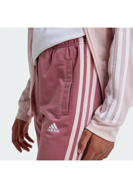 Kadın Essentials 3-Stripes Pembe Eşofman Takımı IZ3460