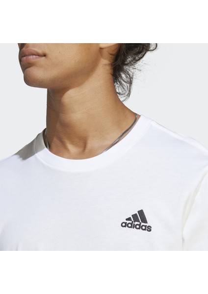 Adidas Sportswear IC9286 Essentials Single Jersey Embroidered Small Logo Tee