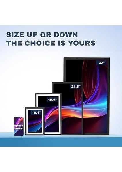 16.2 Inc 32 GB Ekstra Büyük Wifi Dijital Resim Çerçevesi IPS 1258X930 modelleri