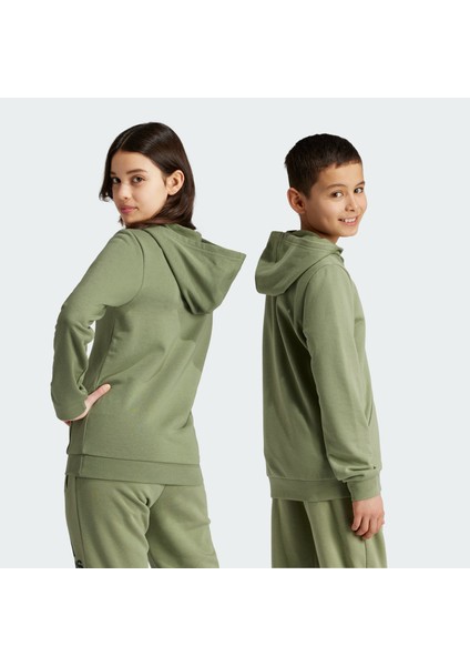 Sportswear IX9553 Essentials Two-Colored Big Logo Cotton Hoodie fiyatları