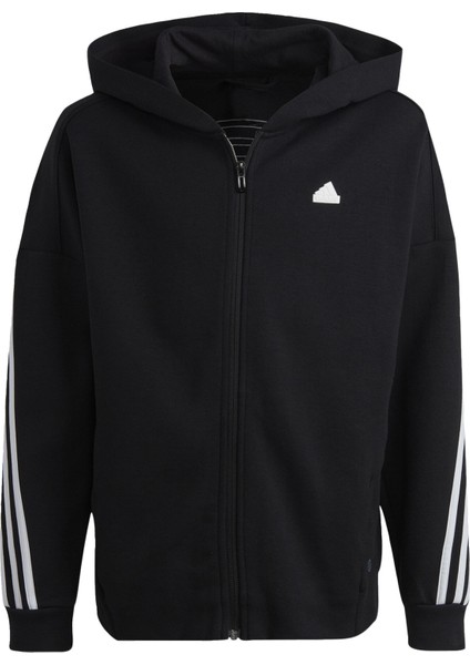 Adidas Sportswear HR6317 Future Icons 3-Stripes Full-Zip Hooded Track Top