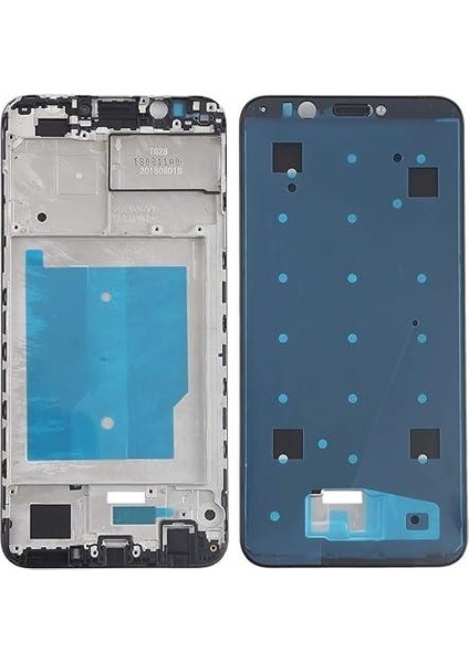 Huawei Uyumlu Y7 2018 Orta Kasa Çerçeve Çıta Siyah