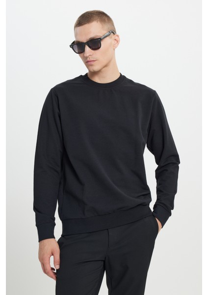 2'li Paket Pamuklu Standart Fit Normal Kesim Bisiklet Yaka Sweatshirt modelleri