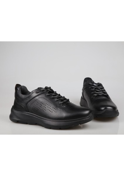20170 Hakiki Deri Siyah Erkek Günlük Ayakkabı fırsatları