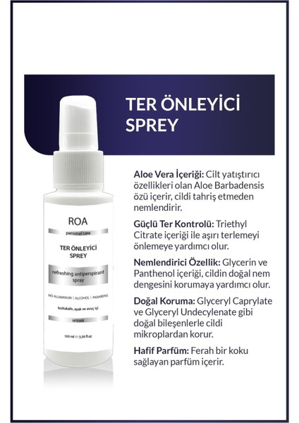 Ter Önleyici Sprey 100 ml