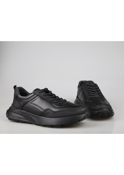 20342 Deri Siyah Erkek Günlük Ayakkabı fırsatları