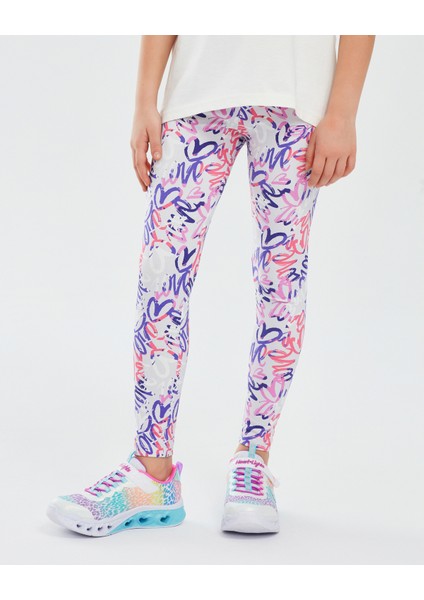 Legging G Ankle Büyük Kız Çocuk Beyaz Tayt SK241048-102 fiyatları