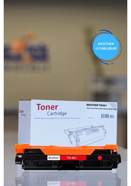 Brother TN461/TN411/TN421/TN431/TN441 Muadil Kırmızı Toner