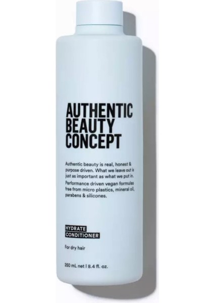 Hydrate Cleanser - Kuru Saçlar Şampuan - Authentic Beauty Concept 300ml.