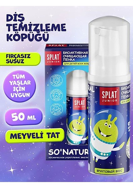 Magic Foam Çoçuk Sihirli Diş Temizleme Köpüğü Yeni Nesil Fırçasız Temizlik