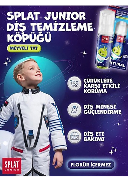 Magic Foam Çoçuk Sihirli Diş Temizleme Köpüğü Yeni Nesil Fırçasız Temizlik